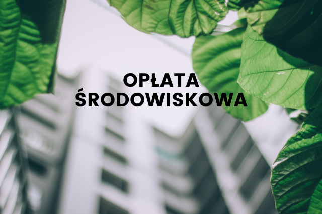 opłata środowiskowa