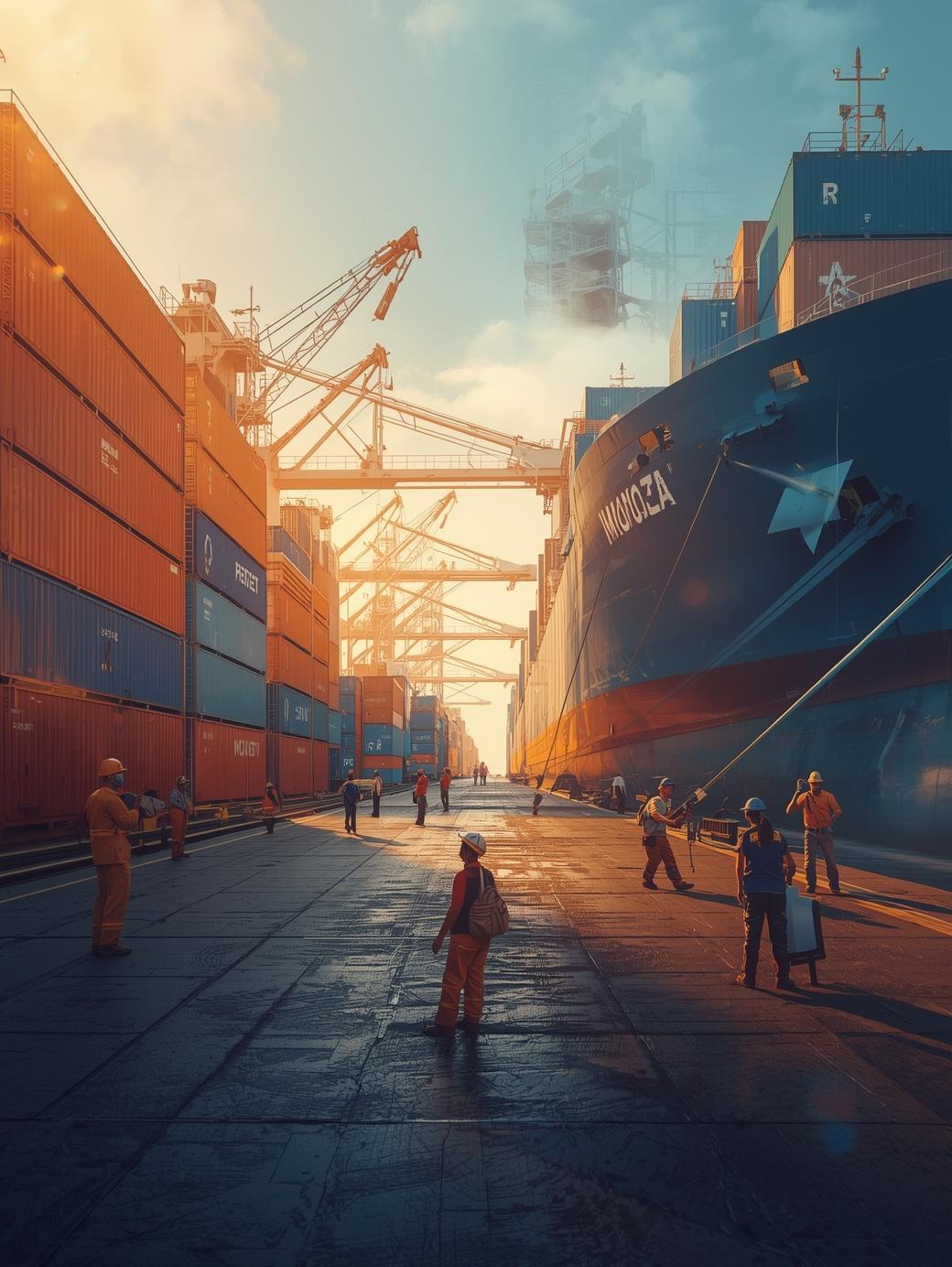 A bus driver navigating the city streets during a sunny day, focusing on the road.